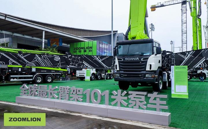 長沙展完美收官！中聯(lián)重科高能“小綠奇跡軍團”獲52億元訂單